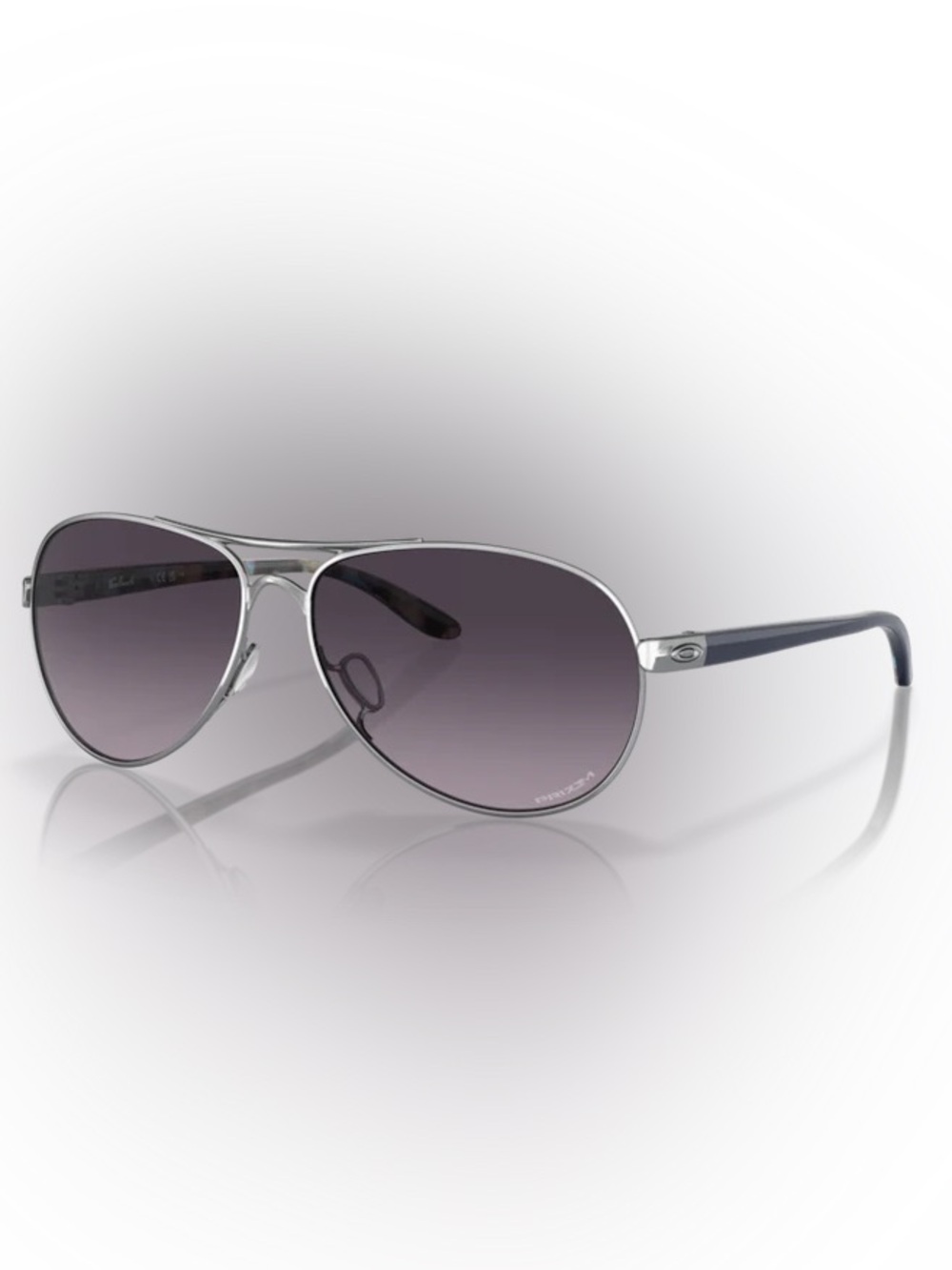 Oakley Feedback Sunglasses with Prizm Grey Gradient Lenses